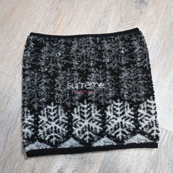 Supreme Other - Supreme Neck Gaiter Charcoal Grey 100 % Authentic